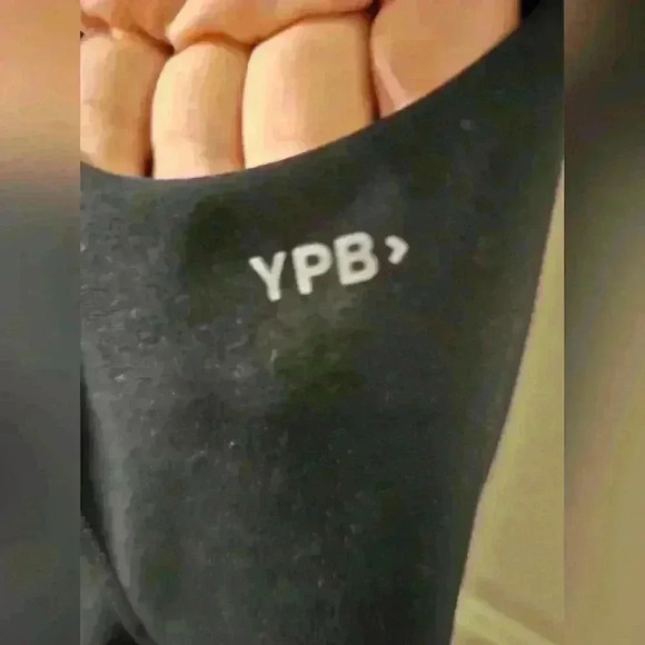 Abercrombie & Fitch YPB SculptLUX Strappy-Back Mini Dress Black Built In Shorts - Picture 5 of 7